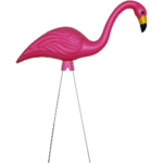 Pink Flamingo lawn ornament