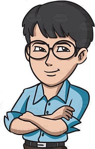 smart guy with crossed arms