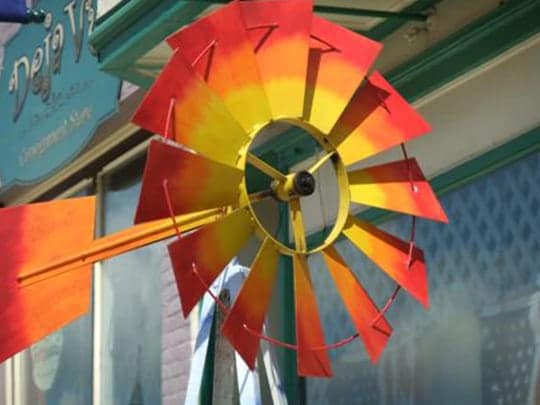Colorful Windmill calling for Listing Information