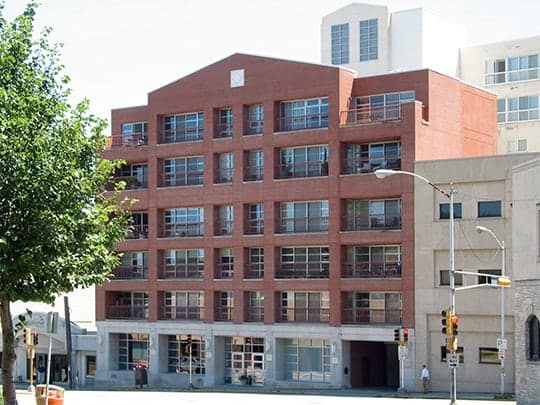 Cambridge WI Welcome Banner over Main St