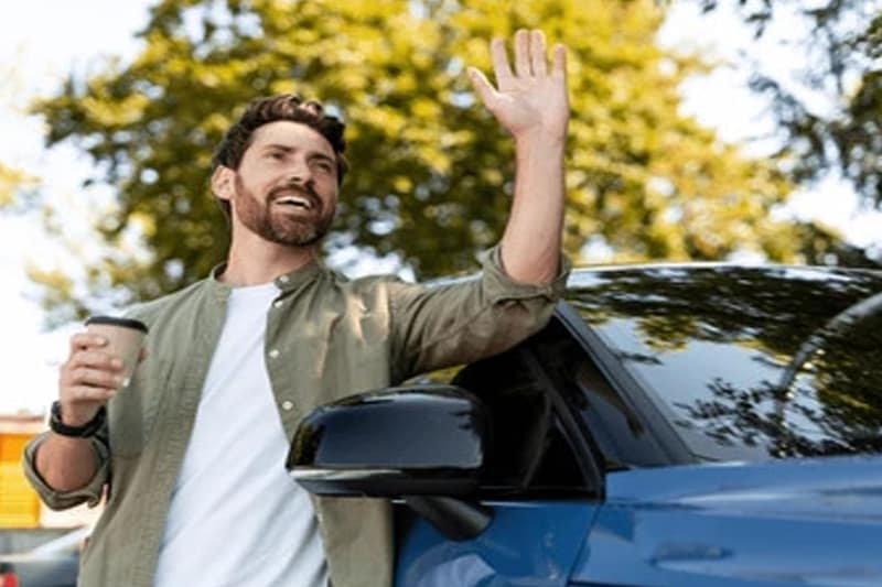 Guy Waving